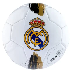 Project Rogers & JLK, S.L. Ballons De Football^Ballon Écusson Couleur Blanc & Or