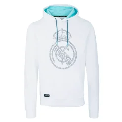 Homme Foundry Sweats^Bernabeu Neon Lights Sweatshirt Hoodie White Shield Print