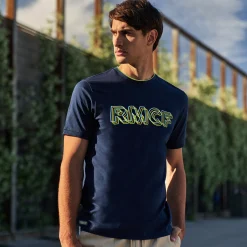 Homme Foundry T-Shirts^Bernabéu Neon Lights T-Shirt Homme brodé RMCF Bleu