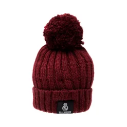 Project Rogers & JLK, S.L. Bonnets^Bonnet à Pompon Bordeaux jeunes