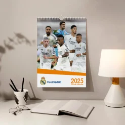 Grupo Erik Editores Papeterie^Calendrier A3 2025 Real Madrid