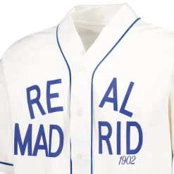 Homme MBA Solutions T-Shirts^Chemise Baseball Real Madrid Blanc Cassé hommes