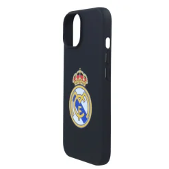 JLK Merchandising, S.L. Boîtiers^Coque Téléphone Écusson iPhone 15 Noir