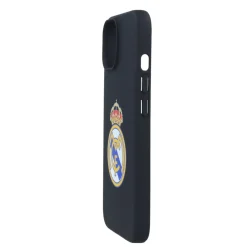 JLK Merchandising, S.L. Boîtiers^Coque Téléphone Écusson iPhone 15 Plus Noir