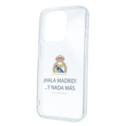 JLK Merchandising, S.L. Boîtiers^Coque Téléphone Hala Madrid iPhone 15 Pro Transparent