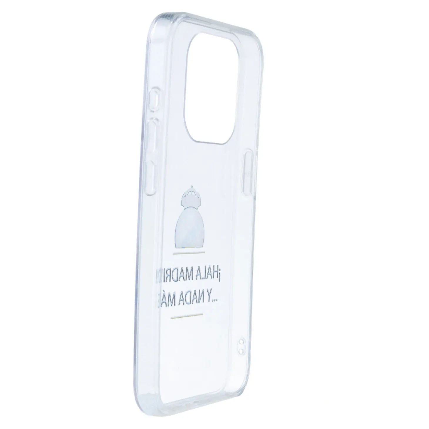JLK Merchandising, S.L. Boîtiers^Coque Téléphone Hala Madrid iPhone 14 Pro Max Transparent