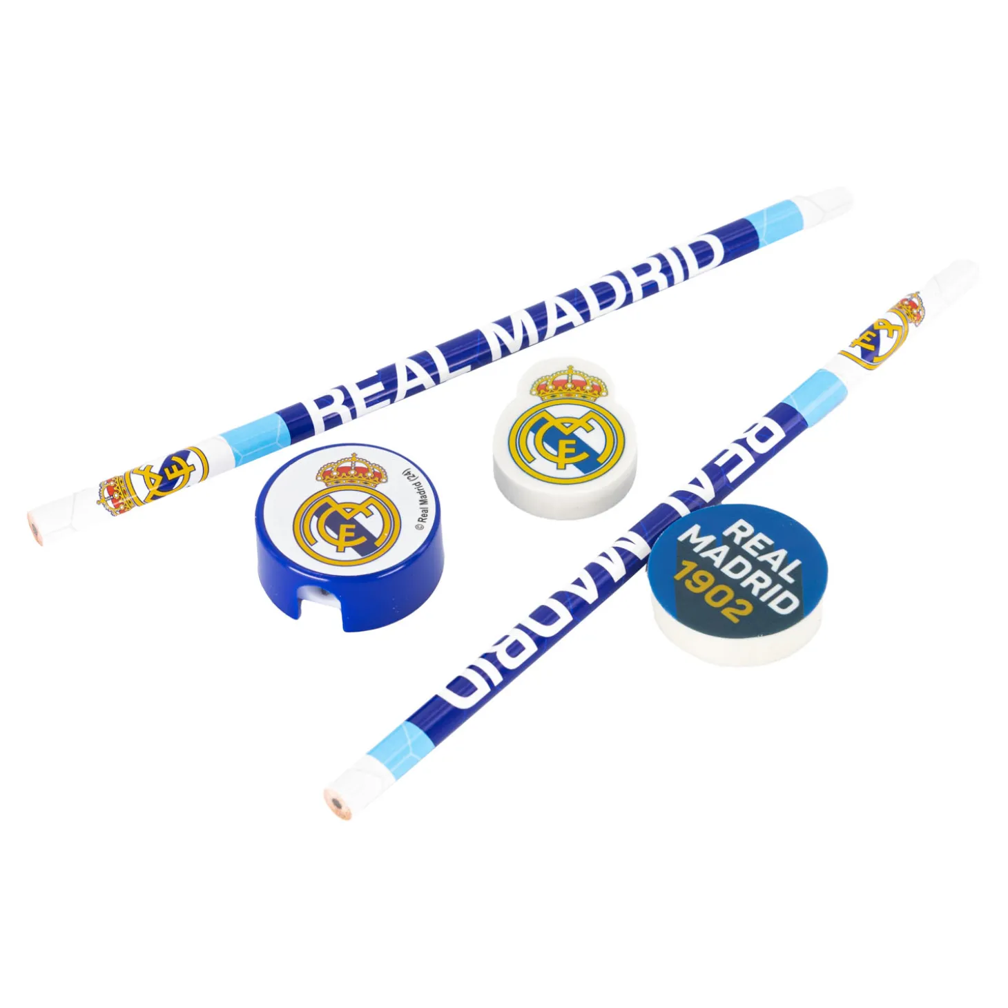 CyP Brands Evolution S.L. Papeterie^Ensemble 5 Pièces Papeterie Real Madrid