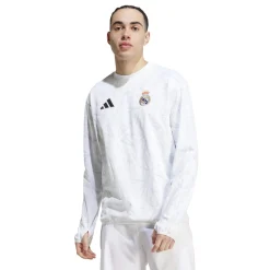 Homme Adidas España, S.A.U Sweats^Haut Échauffement 24/25 Blanc hommes
