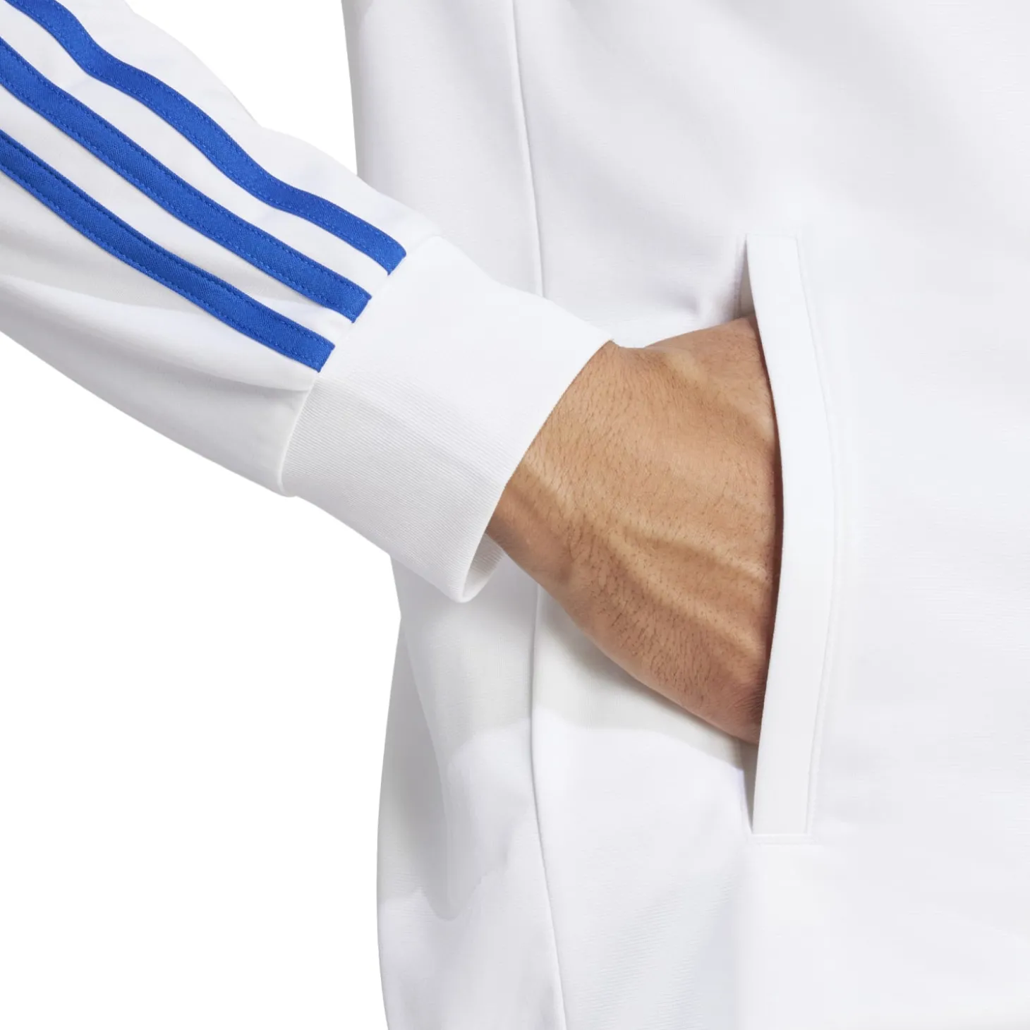 Homme Adidas España, S.A.U Vestes|Survêtements^Haut de Survêtement ADN adidas 24/25 Blanc hommes