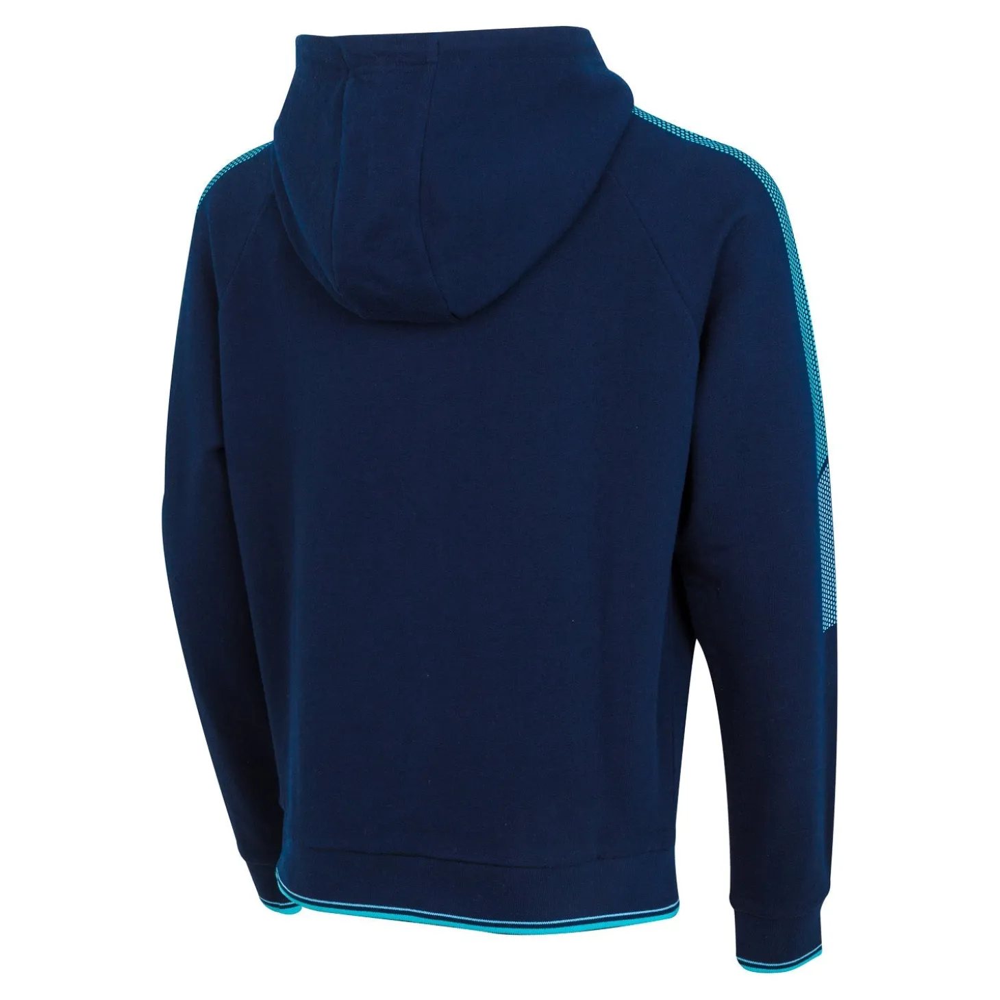 Homme Foundry Sweats^Madrid Sky Men's Sweatshirt Blue Zip