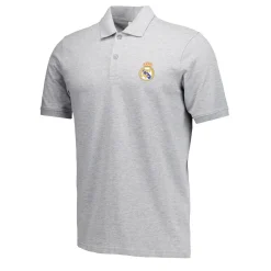 Homme OSDM Polos^Manteau gris pour hommes Polo ECO Essentials Real Madrid Couleur