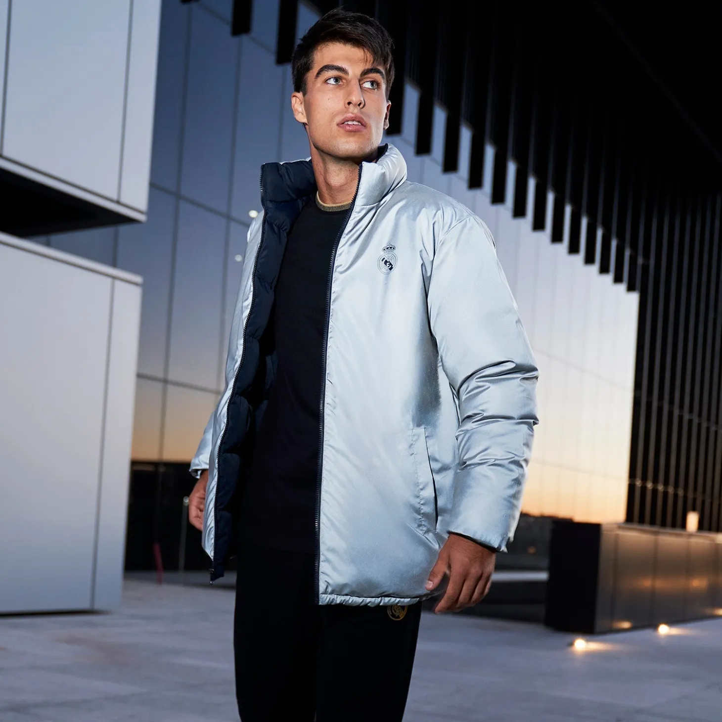 Homme MBA Solutions Vestes^Outerwear Hommes Veste matelassée Réversible Réfléchissante Outerwear Hommes Bleu