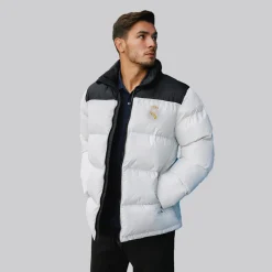 Homme MBA Solutions Vestes^Outerwear Hommes Veste matelassée Mountain White
