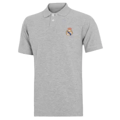Homme T&F Polos^Polo Essentials Color Écusson Gris Clair Hommes