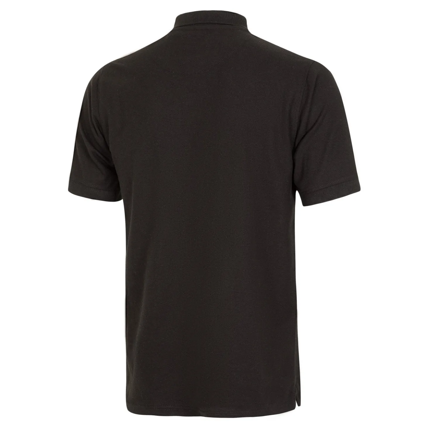 Homme T&F Polos^Polo Essentials Color Écusson Noir Hommes