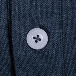 Homme T&F Polos^Polo Essentials Color Écusson Bleu Hommes