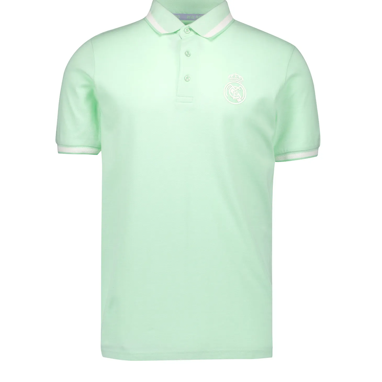 Homme Foundry Polos^Polo Piqué Bicolore Vert Real Madrid hommes