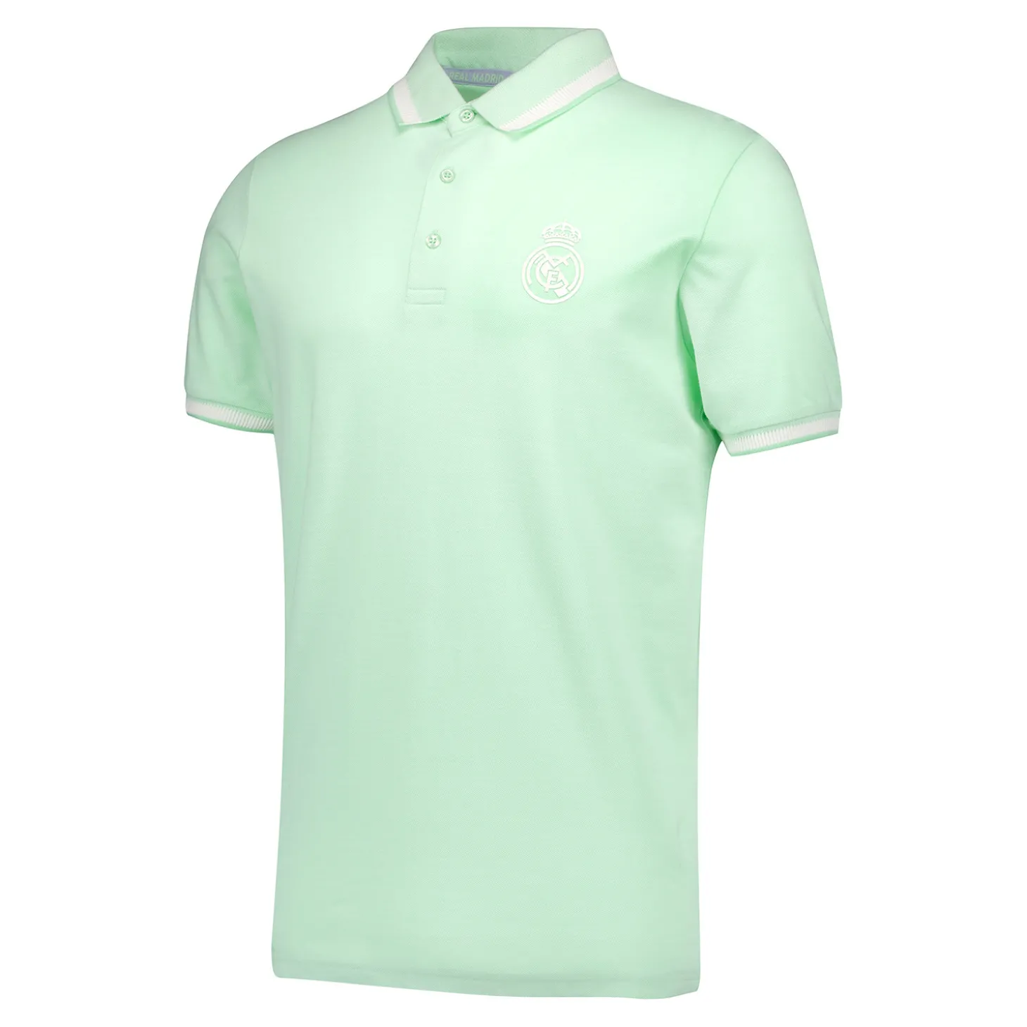 Homme Foundry Polos^Polo Piqué Bicolore Vert Real Madrid hommes