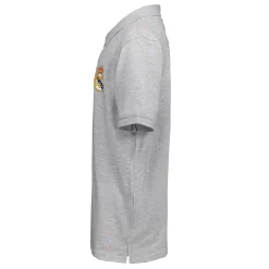 Enfant OSDM Polos|Rentrée Scolaire^Polo pour enfants ECO Essentials Real Madrid Armoiries Couleur grise