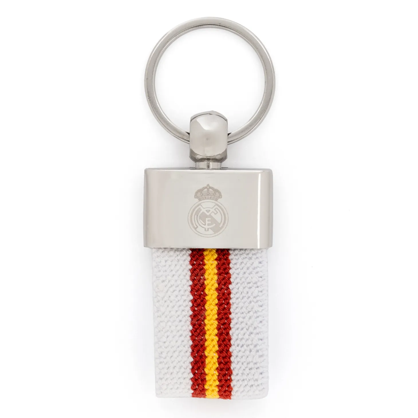 JLK Merchandising, S.L. Porte-Clés^Porte-Clés Drapeau Espagne Blanc