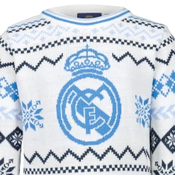 Enfant Foundry Sweats^Pull de Noël Écusson Blanc Glacé enfants