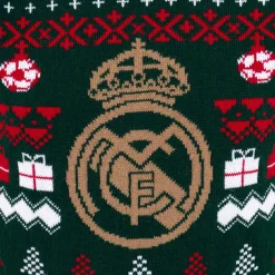 Enfant Foundry Sweats^Pull de Noël pour jeunes avec écusson vert/multicolore