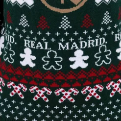 Enfant Foundry Sweats^Pull de Noël pour jeunes avec écusson vert/multicolore