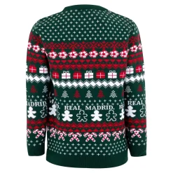 Enfant Foundry Sweats^Pull de Noël pour jeunes avec écusson vert/multicolore