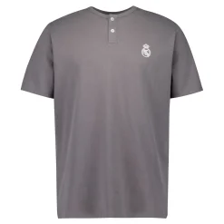 Homme OSDM Pyjamas^Pyjama Real Madrid White Dreams - Short Henley - Gris