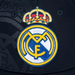 Enfant Project & Rogers Casquettes|Chapeaux^Real Madrid Casquette avec armoiries et initiales Boy Blue