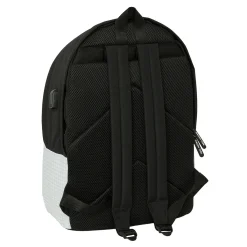 SAFTA S.A. Sacs & Bagages|Rentrée Scolaire^Sac à Dos Double Ordinateur Portable 15,6’’ Real Madrid Blanc/Noir