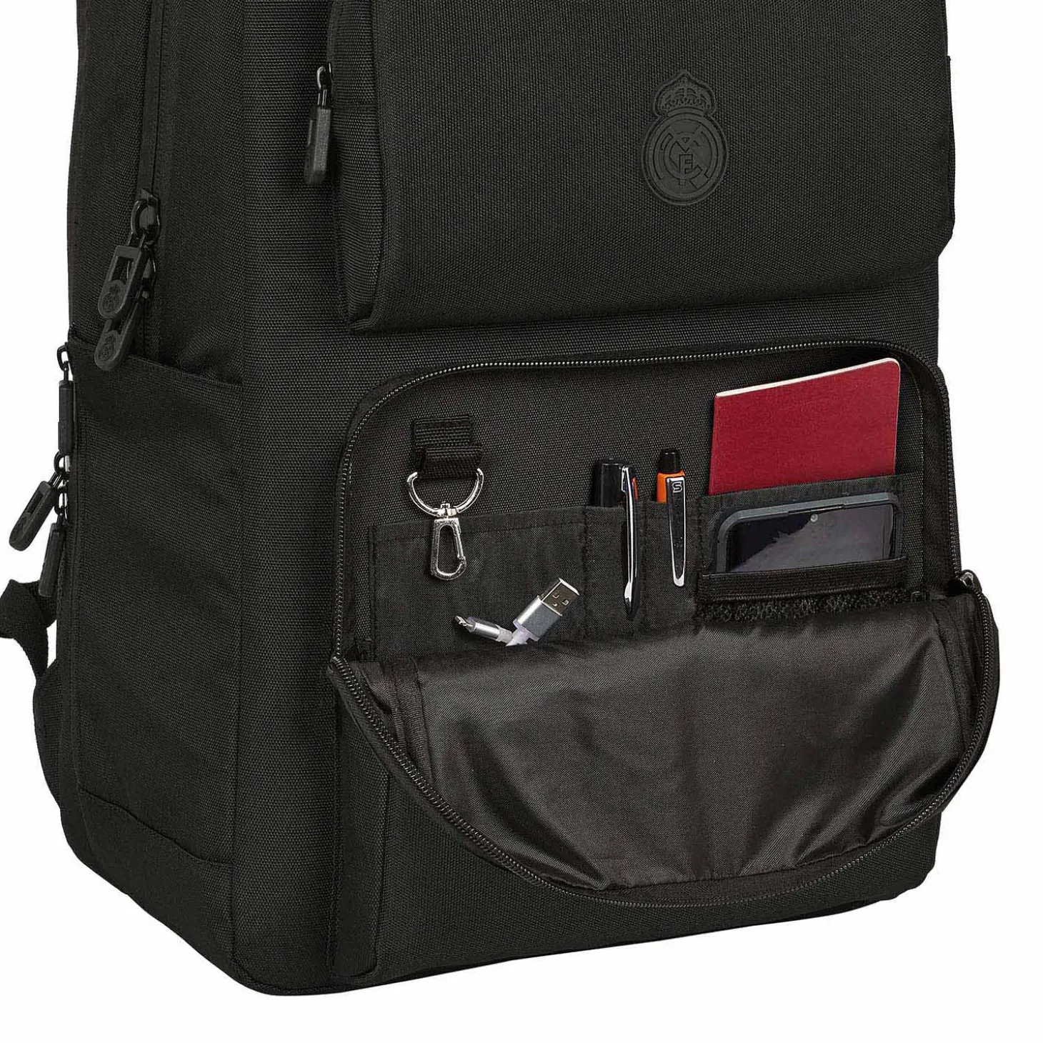 SAFTA S.A. Sacs & Bagages|Rentrée Scolaire^Sac à Dos Premium Double pour Ordinateur Portable Noir