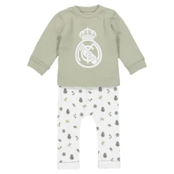Enfant OSDM Vêtements Pour Bébés^Set Pant & T-Shirt Baby Green/White Real Madrid