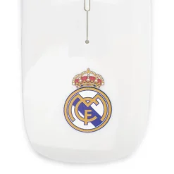 Friendly License S.L. Électronique^Souris Sans Fil Écusson Blanc Real Madrid