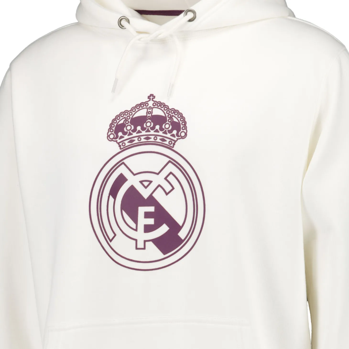 Homme Sport Design Sweden AB Sweats^Sweat à Capuche Color Crest Real Madrid Blanc Cassé homme