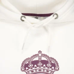 Homme Sport Design Sweden AB Sweats^Sweat à Capuche Color Crest Real Madrid Blanc Cassé homme