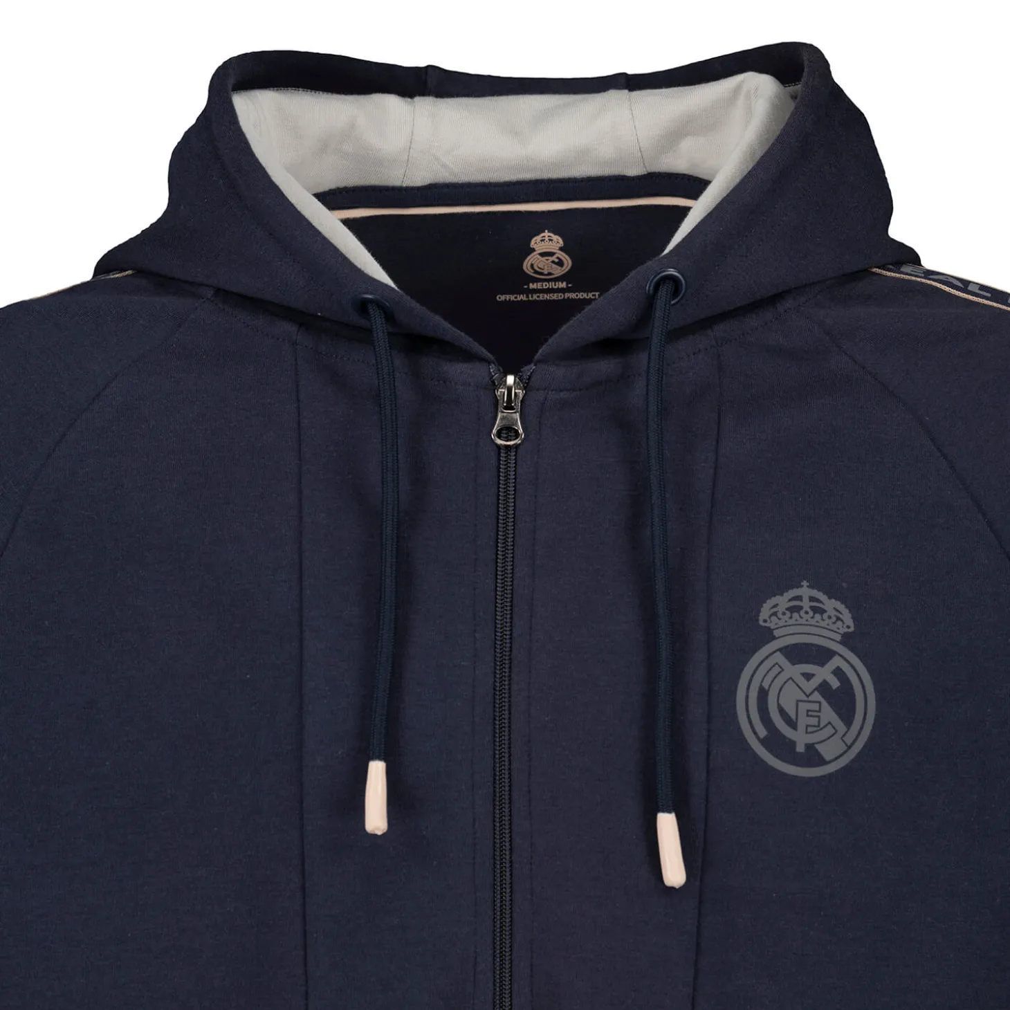 Homme Foundry Vestes^Sweat à Capuche Real Madrid Bleu Marine hommes