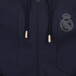 Homme Foundry Vestes^Sweat à Capuche Real Madrid Bleu Marine hommes