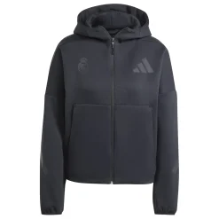 Femme Adidas España, S.A.U Survêtements|Vestes^Sweat à Capuche Zippé Badge Up adidas Noir femmes