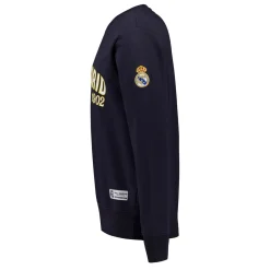 Homme MBA Solutions Sweats^Sweat Col Rond Baseball Real Madrid Bleu Marine hommes