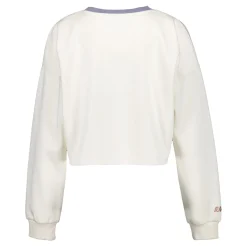 Femme Foundry Sweats^Sweat Crop Ladies Vintage Real Madrid Blanc Crème femmes