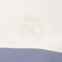 Femme Foundry Sweats^Sweat Crop Ladies Vintage Real Madrid Blanc Crème femmes