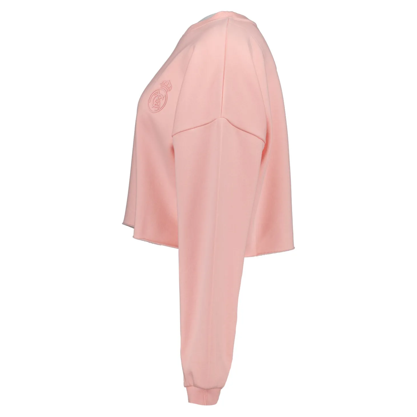 Femme Foundry Sweats^Sweat Crop Ladies Vintage Real Madrid Rose femmes