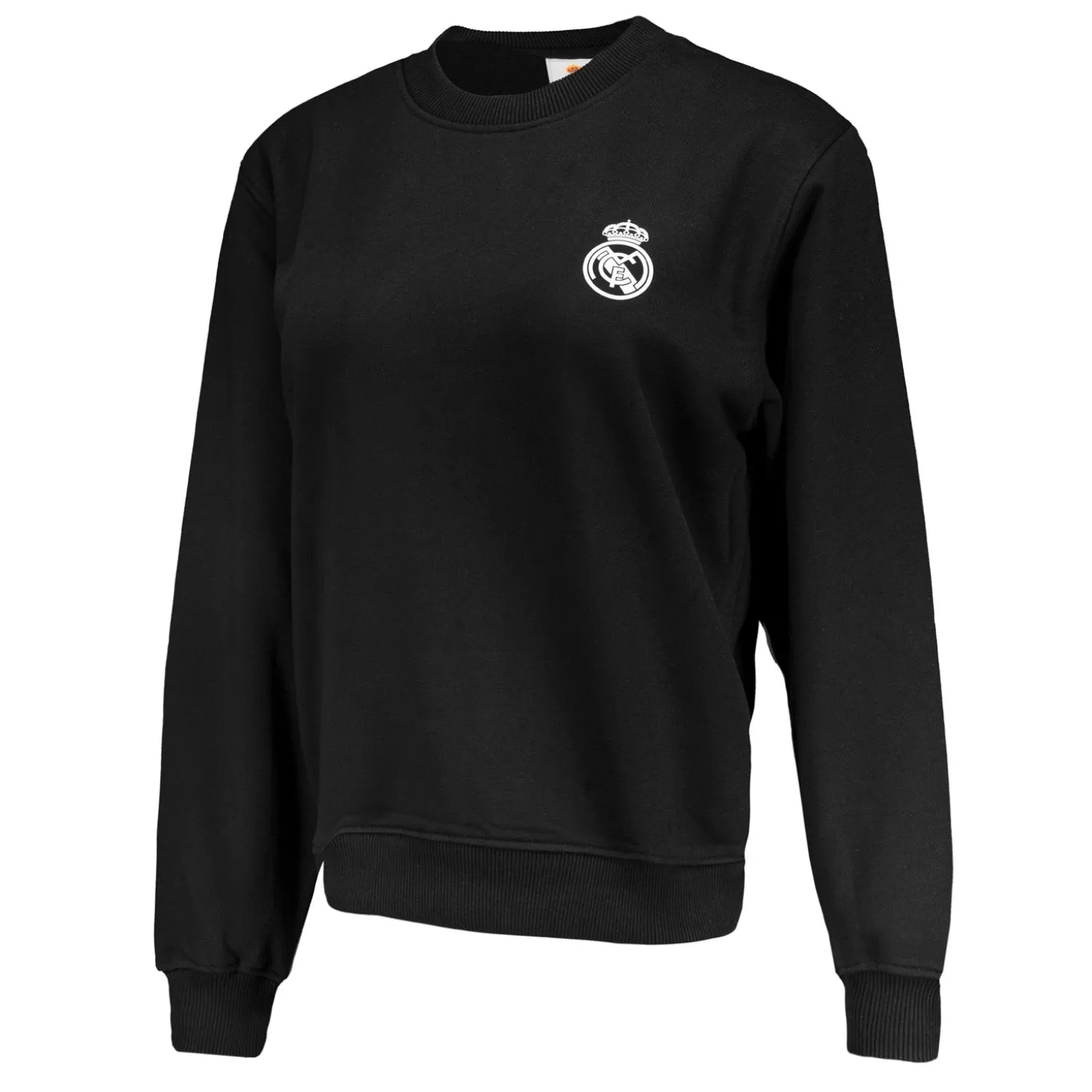 Femme OSDM Sweats^Sweat-shirt court pour femmes ECO Essentials Real Madrid Black Shield