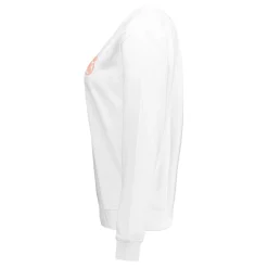 Femme OSDM Sweats^Sweat-shirt court pour femmes ECO Essentials Real Madrid Shield White