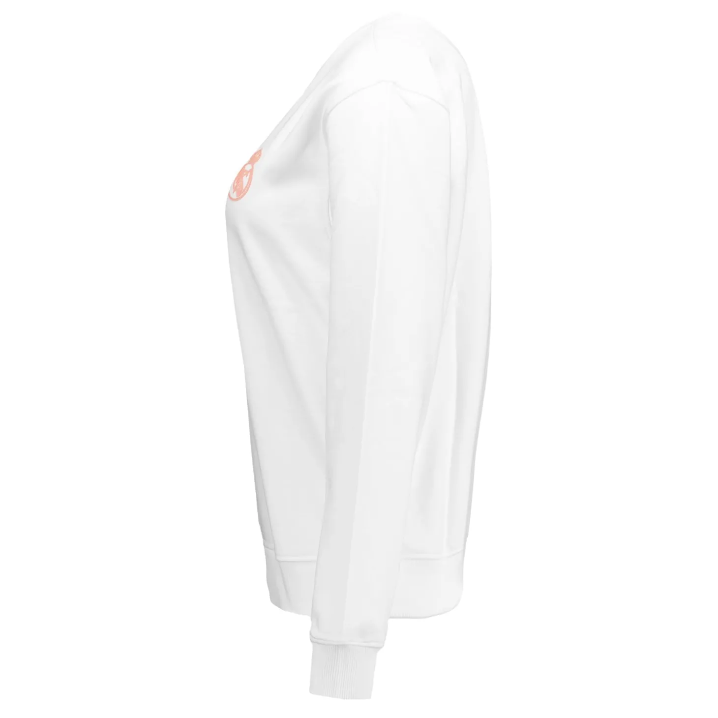 Femme OSDM Sweats^Sweat-shirt court pour femmes ECO Essentials Real Madrid Shield White