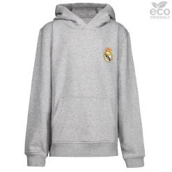 Enfant OSDM Sweats^Sweatshirt Hoodie Kids ECO Essentials Real Madrid Manteau Couleur Gris