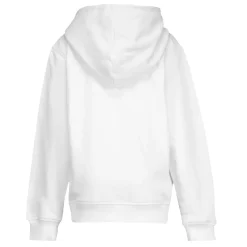 Enfant OSDM Sweats^Sweatshirt Hoodie Zipper Kids ECO Essentials Real Madrid Shield White