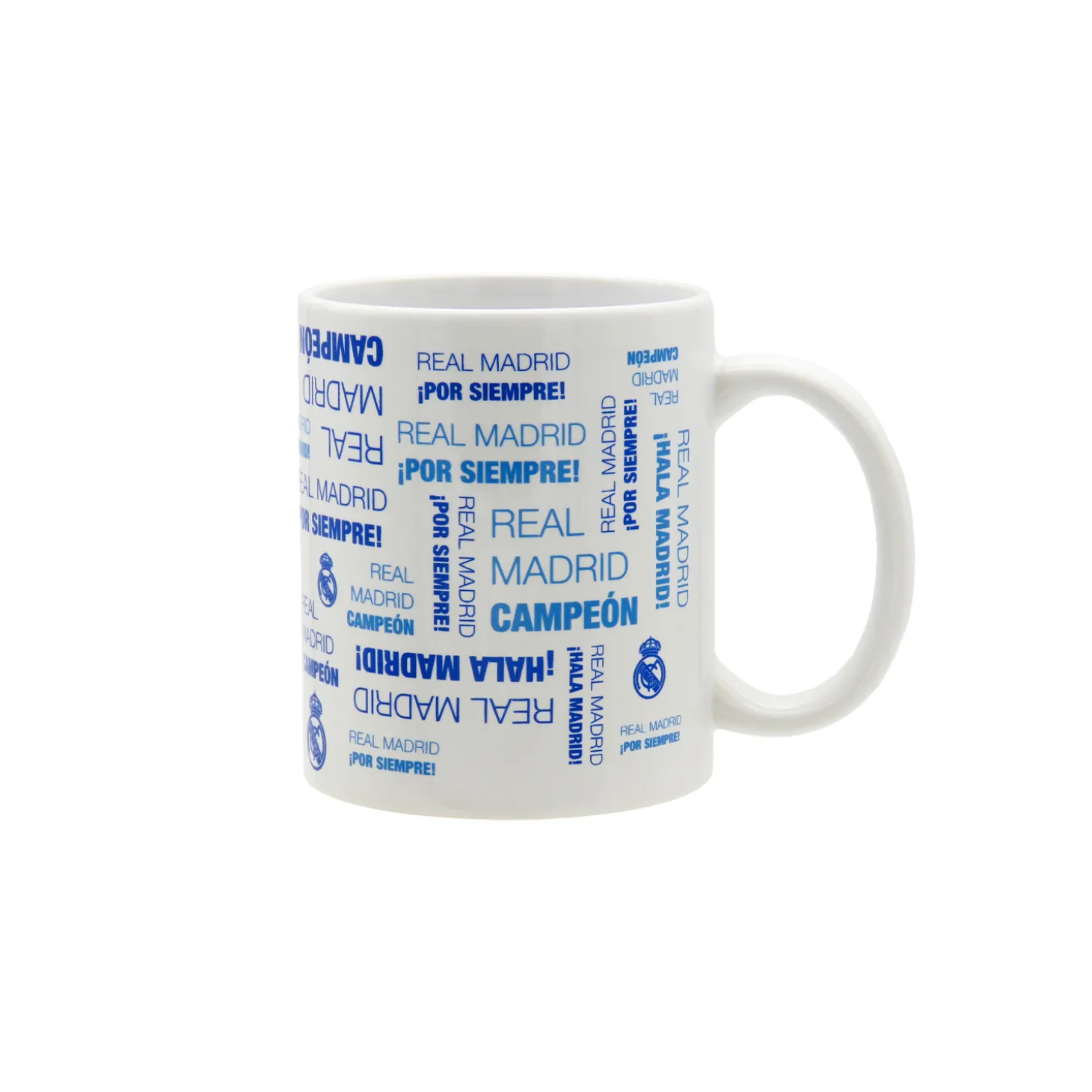 JLK Merchandising, S.L. Vaisselle^Tasse Céramique Texte 300ml Blanc/Bleu