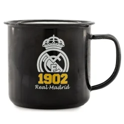 JLK Merchandising, S.L. Vaisselle^Tasse Métallique 1902 350ml Noir